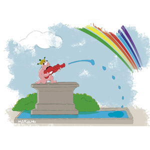 teleretrato_postal_pedestal_arco iris